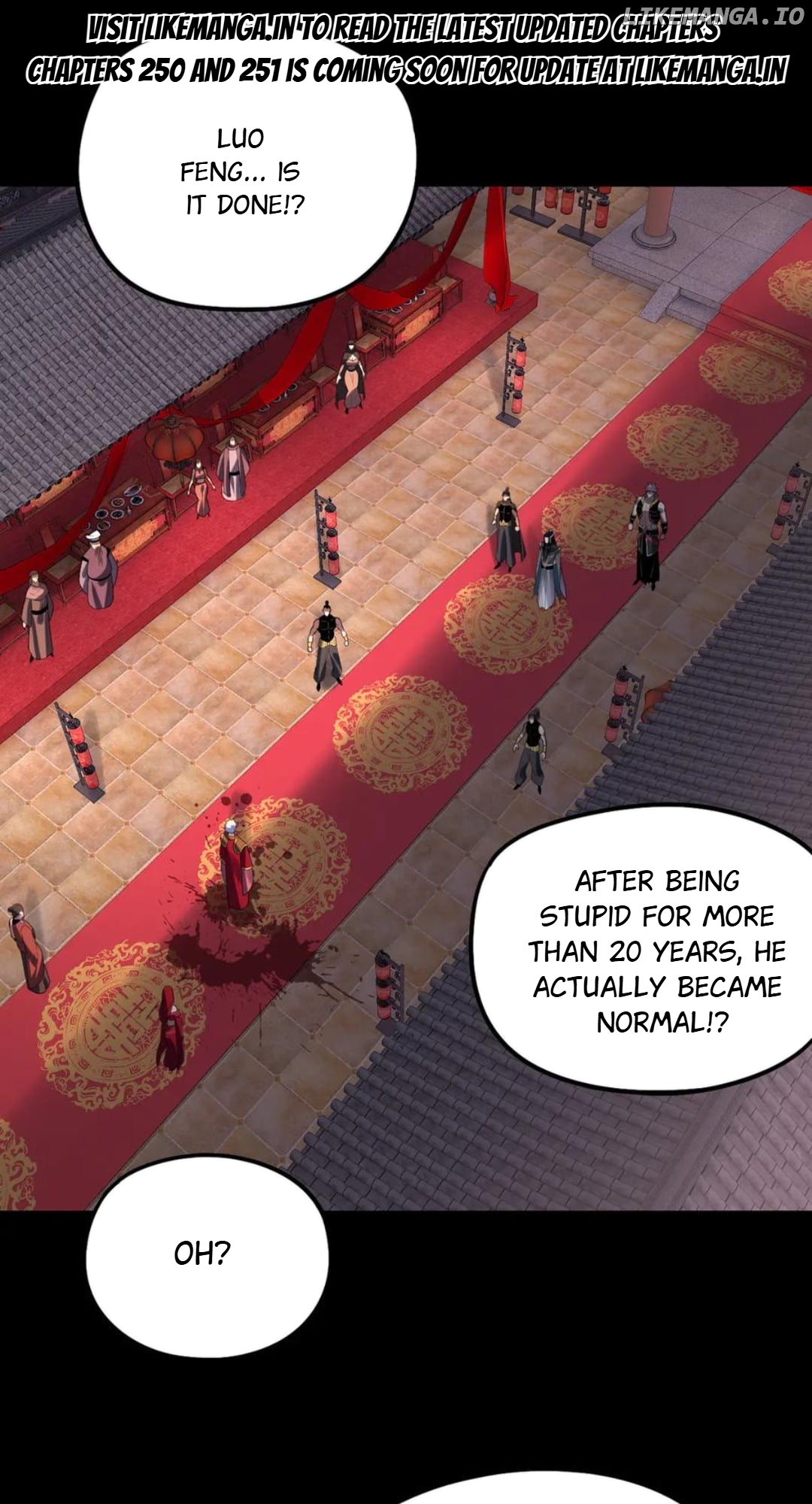 Me, The Heavenly Destined Villain Chapter 249 - page 1